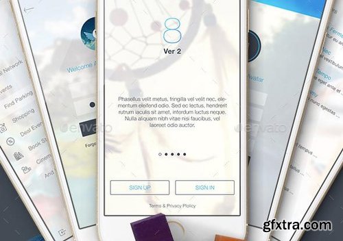 Graphicriver 8 Part 3 Mobile UI Kit 9447664
