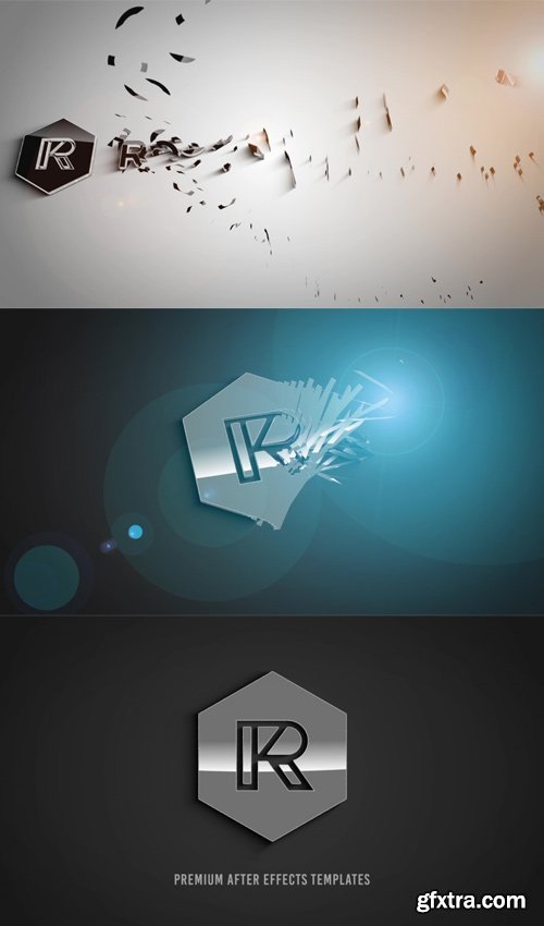 RocketStock - Alluvion - Stylish 3D Logo Reveal
