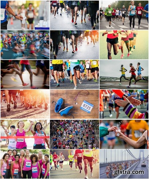 Collection of marathon running grupa people running sport finish 25 HQ Jpeg