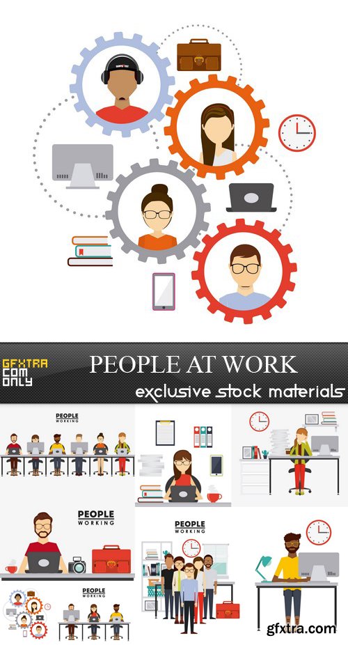 People at Work - 8 EPS