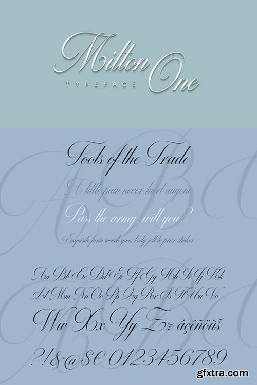 Milton One Font Family