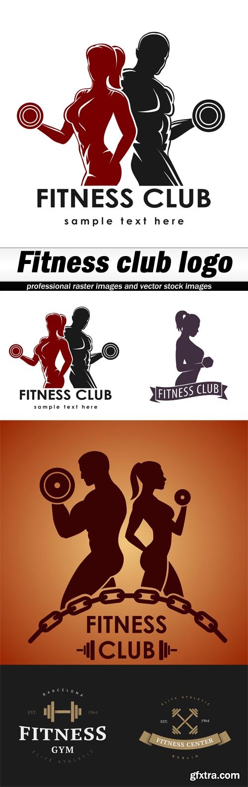 Fitness club logo