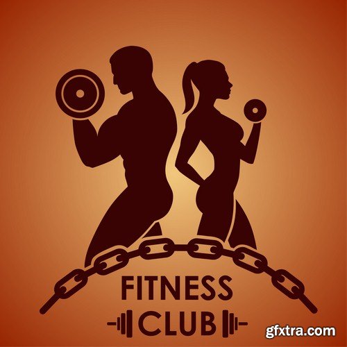 Fitness club logo