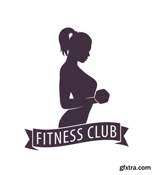 Fitness club logo