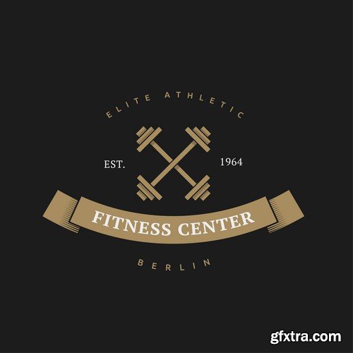 Fitness club logo