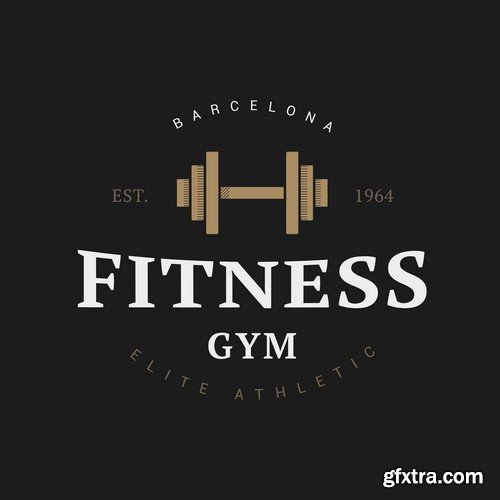 Fitness club logo