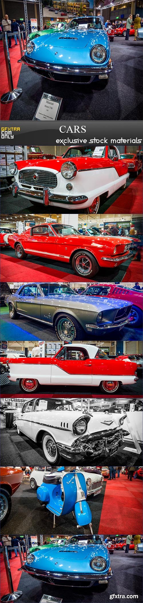 Cars, 7 x UHQ JPEG