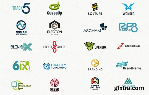 Creativemarket 200 Logos Bundle 528852