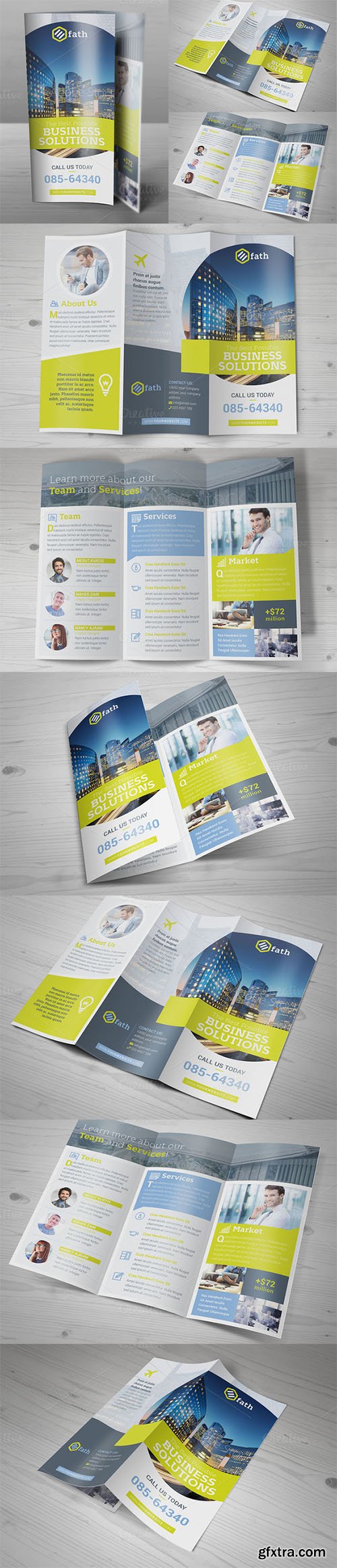 Creativemarket Corporate Trifold 479440