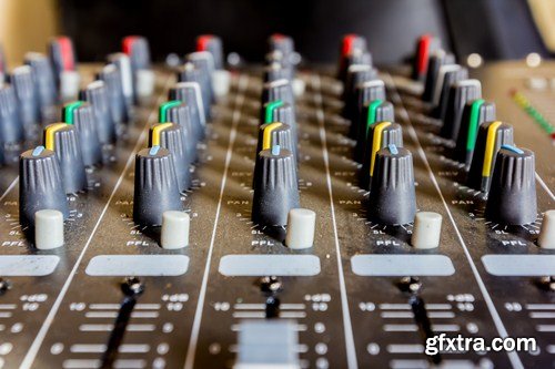 sound mixer console 12X JPEG