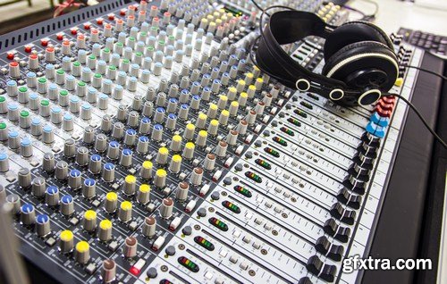 sound mixer console 12X JPEG