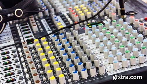 sound mixer console 12X JPEG