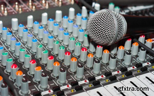 sound mixer console 12X JPEG