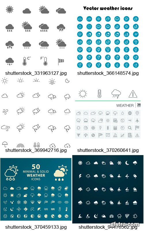 Amazing SS - Weather Icons & Design Elements, 25xEPS