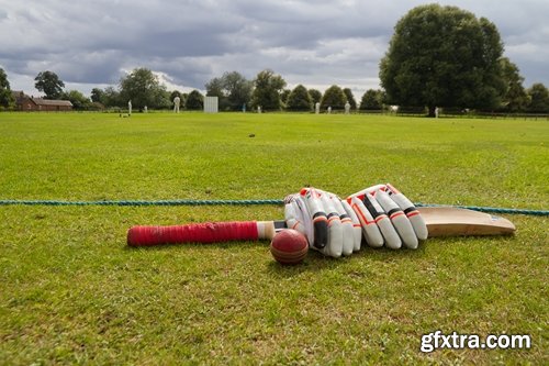 Collection of bits cricket ball putter wooden gates stadium turf 25 HQ Jpeg