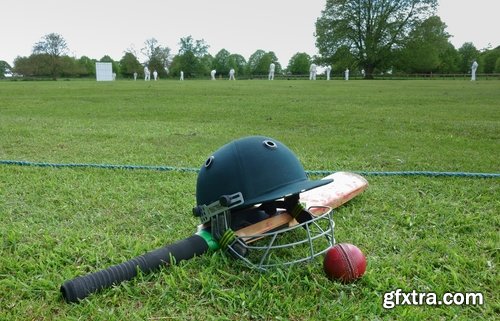 Collection of bits cricket ball putter wooden gates stadium turf 25 HQ Jpeg