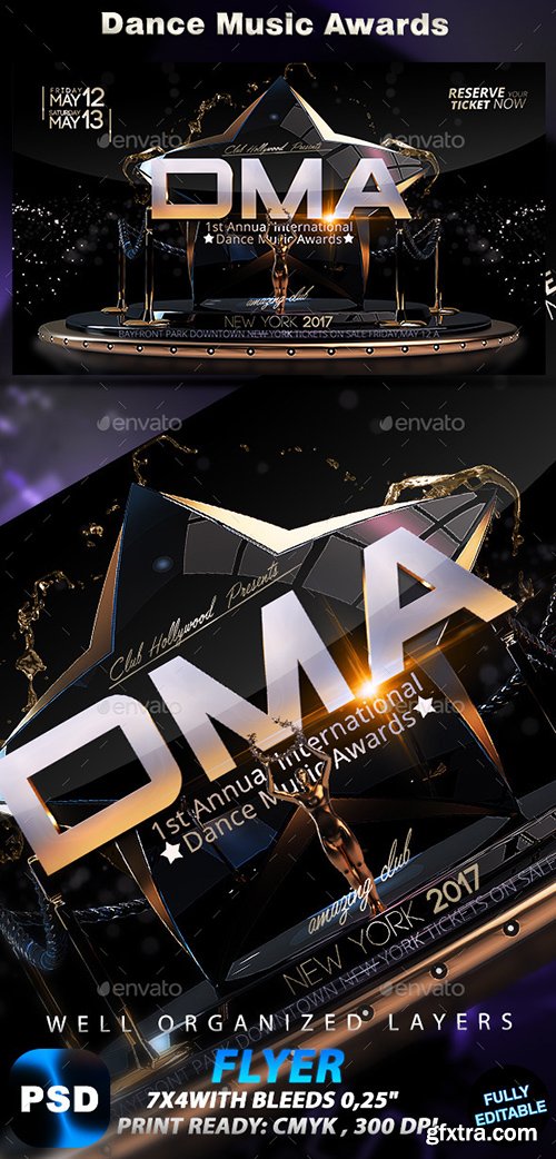 Graphicriver Dance Music Awards 10297430