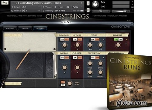 CineSamples CineStrings Runs KONTAKT-SOUNDWAVE