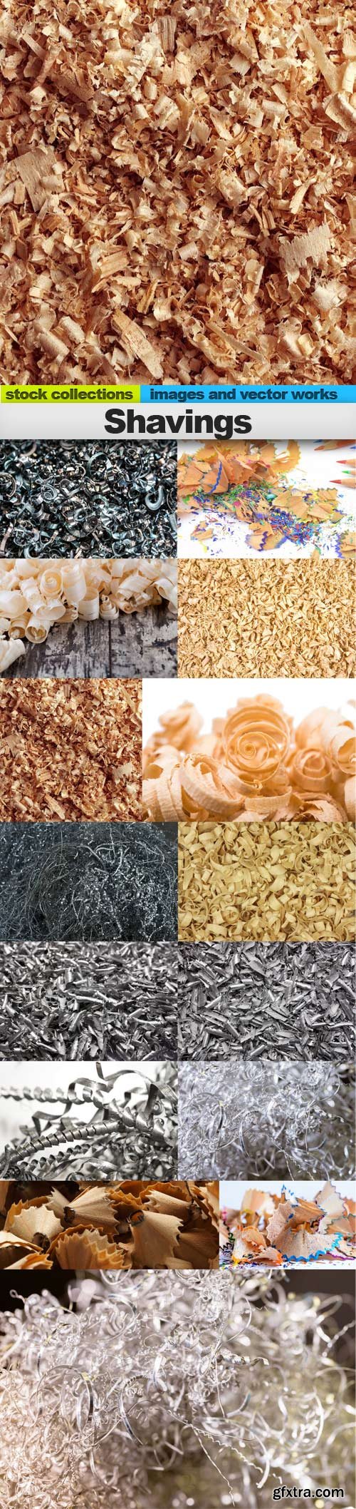 Shavings, 15 x UHQ JPEG