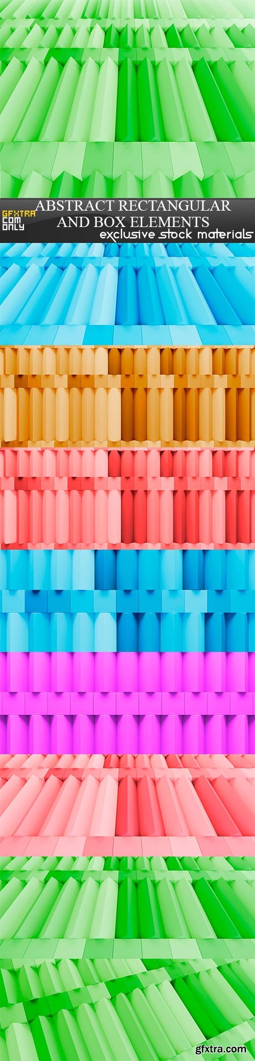 abstract rectangular and box elements background with, 8 x UHQ JPEG