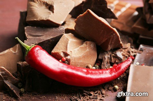 Chocolate with pepper