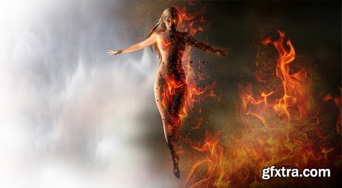 Girl on fire