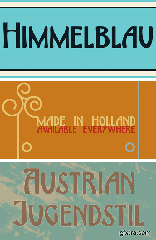 Himmelblau Font Family