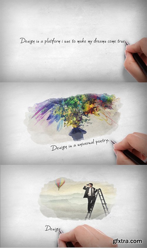 Videohive Hand Writing Book 4939840