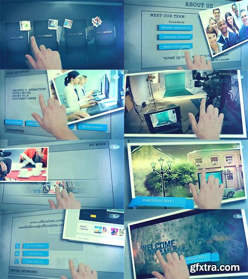 Videohive Touch Screen Presentation 6643139