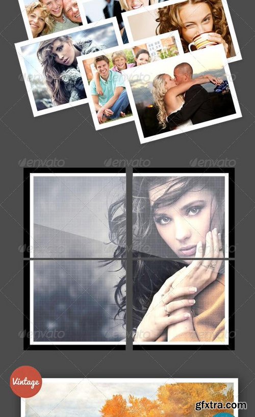 Graphicriver Insta Photo Templates (15 in 1) 5786764