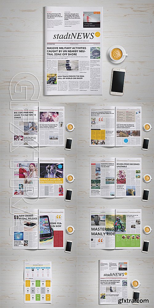 CM - StadtNews Newspaper Template 528534