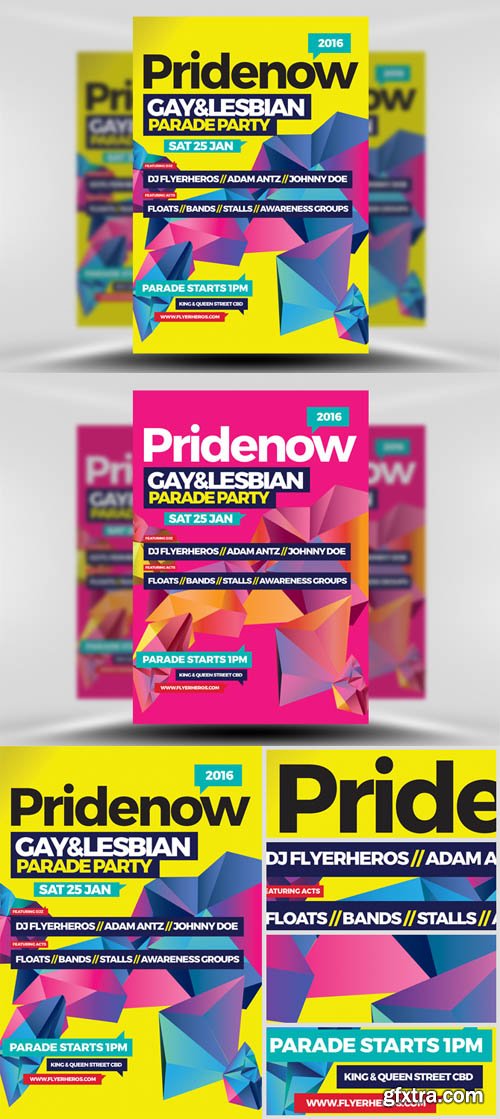 PRIDENow Flyer Template