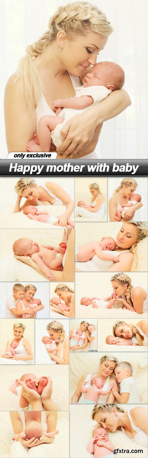 Happy mother with baby - 16 UHQ JPEG