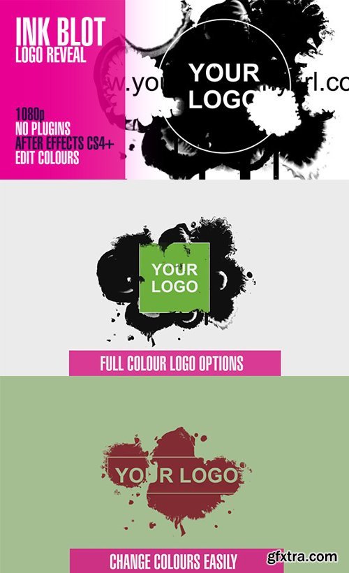 Videohive - 3129598 - Ink Blot Logo Reveal