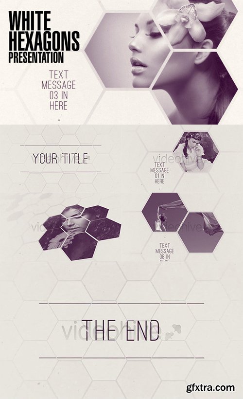 Videohive - 5159679 - Clean White Hexagon Presentation