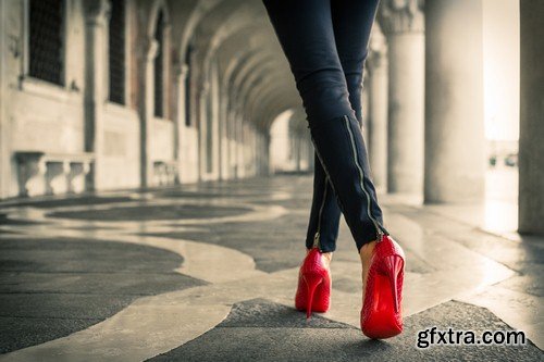 Fashion female legs