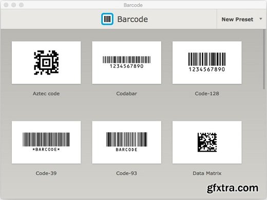 Barcode 1.4 (Mac OS X)