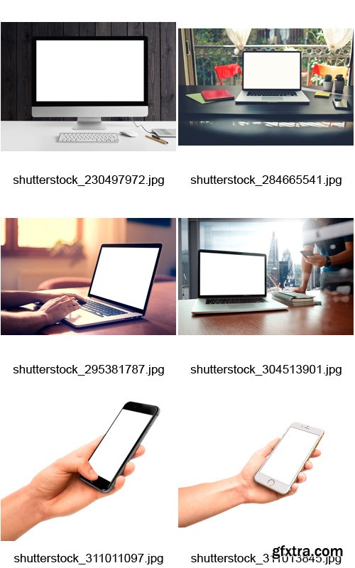 Amazing SS - Blank Screen Mockups, 25xJPGs