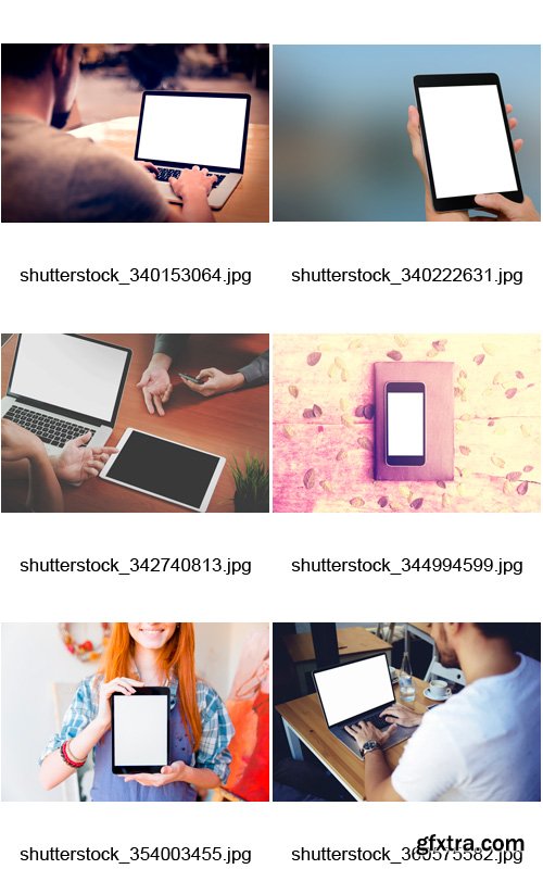 Amazing SS - Blank Screen Mockups, 25xJPGs