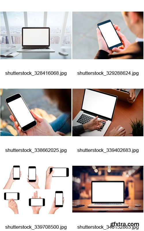 Amazing SS - Blank Screen Mockups, 25xJPGs