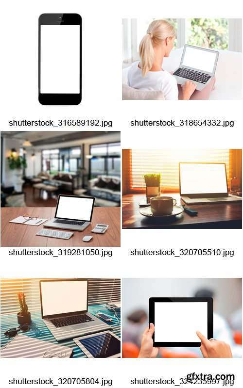 Amazing SS - Blank Screen Mockups, 25xJPGs