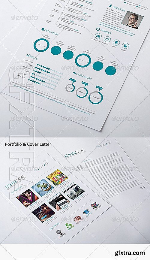 GraphicRiver - 3-Piece Resume 7449993