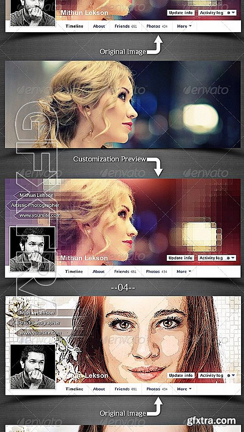 GraphicRiver - 5 Artistic Facebook Timeline Cover 8387126