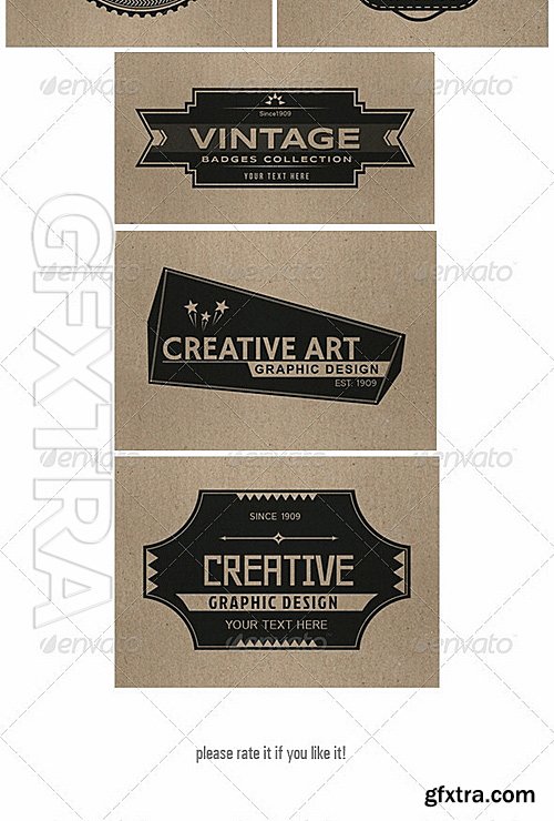 GraphicRiver - 7 Retro Badges 3215374