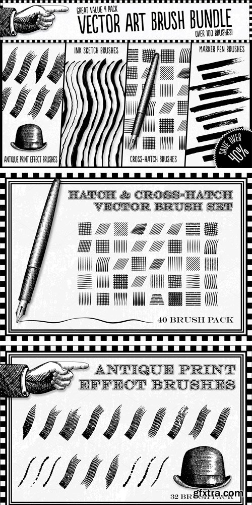 CM 35303 - Vector Art Brush Bundle