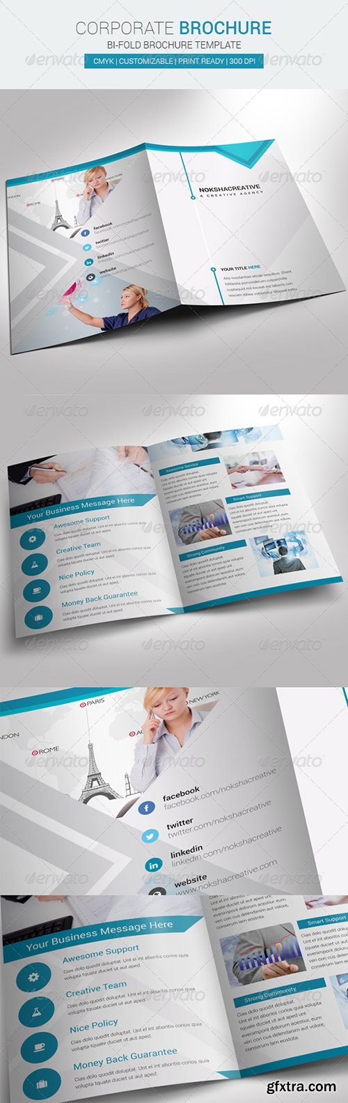 GraphicRiver - Bi Fold Brochure Corporate 6785348