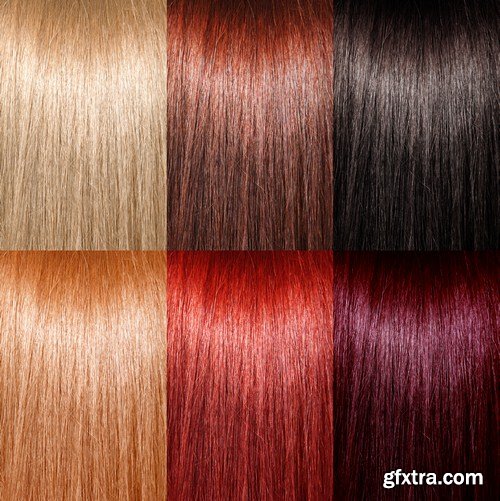 Hair Colors Palette 10X JPEG