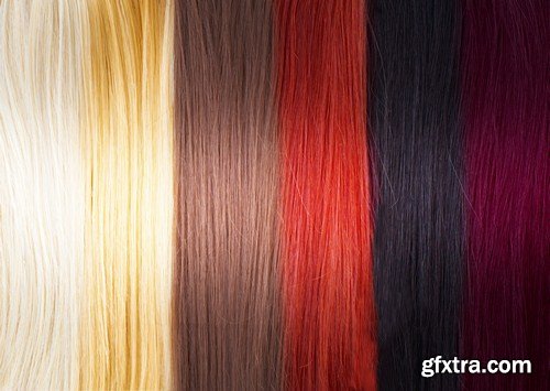 Hair Colors Palette 10X JPEG