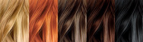 Hair Colors Palette 10X JPEG