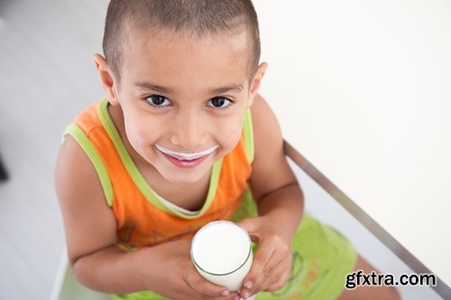 Collection of baby child drinking milk healthy eating 25 HQ Jpeg